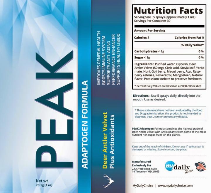 MyDailyChoice - Peak Spray