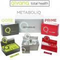 Qivana Products Burn System Health Pack | Metaboliq Chocolate or Vanilla